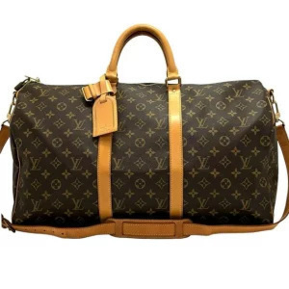 Louis Vuitton Keepall Bandouliere Boston Bag Monogram